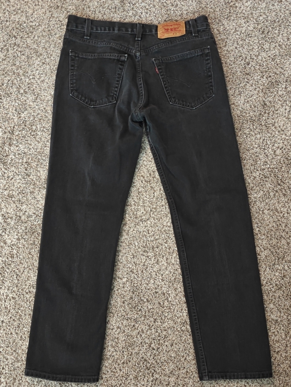 Vintage Levi’s 505 Jeans Men’s 34 USA Regular Fit Straight Leg Classic Retro